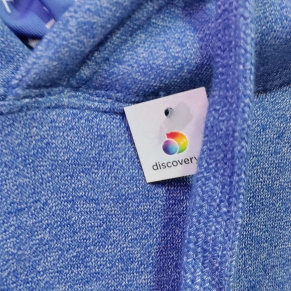 Discovery dual hooded sweatshirt size L color Blue - Picture 2 of 6